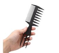 Peine de Pelo 5pc Big Teeth Double Side Tooth Combs Barber Hair Dyeing Cutting Coloring Brush Hair Brush Man Hair Styling Tool