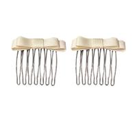 Peine de pelo con lazo para niña, horquilla para mujer, flequillo lateral, herramienta de peinado dulce