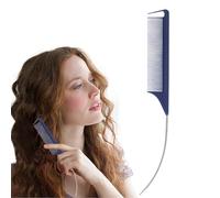 Peine de pelo de cola puntiaguda, peines de cola para mujer,Peine de aseo antiestático | peinado para peinar la espalda, burlarse de las raíces, añadir volumen, peinar por la noche