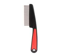 Peine de pelo de perro para pelo largo y corto, perros y gatos, suministros de aseo para eliminar pulgas y garrapatas enredos