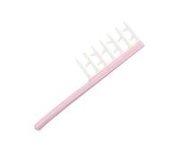 Peine de pelo lanudo con forma de cuerno, peine para desenredar, herramienta de peluquería, regalo para mujeres y niñas