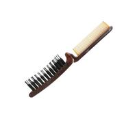 Peine de pelo liso estilo europeo, peine portátil de viaje, plegable, peine alisador de pelo para el hogar, peine desenredante