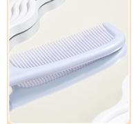 Peine de pelo liso para el hogar, portátil, recto, sencillo, suave, denso, peineta de peluquería para desenredar el cabello