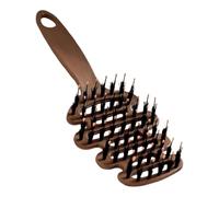 Peine de pelo multiusos ventilado con agarre ergonómico para uso en el salón de belleza en el hogar, cepillo de paleta para desenredar