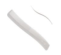 Peine de pelo para hombre, 8.35 x 1.14 pulgadas, peine de peluquero con agarre antideslizante, ergonómico para hombres, herramienta versátil para, peines profesionales de corte de pelo