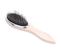 Peine de peluca con mango de plástico antiestático de acero, accesorios de belleza para mujeres, cabello rizado, pelo largo, cabello húmedo