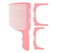 Peine de peluquería para el cabello, peine plano para cortar el cabello, herramienta de bricolaje guía para el hogar, tijeras cortadoras sobre peine herramienta de corte de pelo