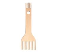 Peine De Peluquería - Peine De Corte De Cabello De Madera De Haya | Comb Ergonómico | Weaving Inminente Herramienta De Peine | Herramientas Difíciles De Doble Extremo. Combgo De Mano En