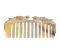 Peine de Peluquero Peine de cuerno natural Peineo de dientes fino Peinado contra el cabello antiestático Un peine de peine for hombres, mujeres y niños, for todos los tipos de cabello Peine de Viaje (