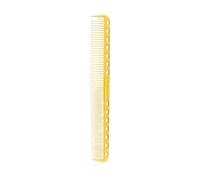 Peine de Permanente Peines for el cabello Cepillo de peluquería profesional Peine de corte de pelo plano de color caramelo Herramienta de peinado for el cuidado del cabello Peinado largo(Yellow)