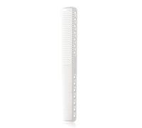 Peine de Permanente Peines for el cabello Cepillo de peluquería profesional Peine de corte de pelo plano de color caramelo Herramienta de peinado for el cuidado del cabello Peinado largo(White)