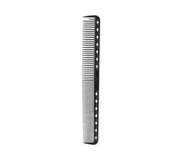 Peine de Permanente Peines for el cabello Cepillo de peluquería profesional Peine de corte de pelo plano de color caramelo Herramienta de peinado for el cuidado del cabello Peinado largo(Black)