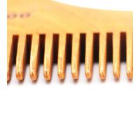 Peine de Permanente Un trozo de peine Peine de madera de pera Plantillas profesionales for recortar el estilo de la barba Peine for líneas perfectas Herramientas de afeitado for hombres Peinado largo