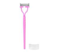 Peine de pestañas separador de pestañas diseñado con arcos, peine definidor de pestañas, peine aplicador de máscara de pestañas con cubiertas para mujeres y niñas