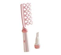 Peine de Púas Grandes,Cepillo Peinado Dientes Anchos | Púas Onduladas Doble Anti Estático Masaje Capilar, Herramientas Estilizadoras Para Cabello Húmedo Seco Largo Grueso Mujeres Y Niñas
