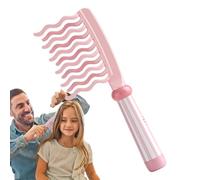 Peine de Púas Grandes, Peine de Dientes Anchos para Cabello Rizado, Cepillo Antiestático con Mango, Herramienta de Masaje Capilar para Cabello Liso Grueso Largo Rizado que Da Volumen