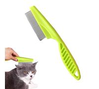 Peine de pulgas para perros Cepillo de lavado para perros con mango