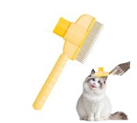 Peine de pulgas, peine de pulgas para gatos | Portable Defur Cop Cat Deshedder | Peluquero para perros, cepillo de depilación de mascotas, cepillo de desprendimiento de aseo para la limpieza, preparac