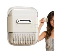 Peine de raíces,Cepillo voluminizador retráctil para las raíces | Peine para la formación de flequillos - Para tipos de cabello Sala Diario Viaje Viaje Casa Hotel Ducha Mujeres