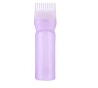 Peine de raíz para teñir cab ello - Botella de pe de color para tinte para cabello, con aplicador de peine para teñir cab ello a escala, botella de tinte para cabello portátil | Aplica