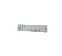 Peine de repuesto para armónica de 10 agujeros, órgano de boca, arpa suave de aluminio, armónica C, piezas de instrumento musical, órgano de boca para principiantes en aulas