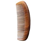 Peine de sándalo, peine de madera,Desenredante de pelo con peine hecho a mano - Herramientas para peinar el cabello de mujer, peine ergonómico para desenredar de sándalo para viajes en casa y escuela