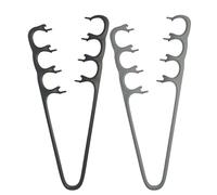 Peine De Textura,2xpeine Portátil De Dientes Ancho Para Peinar El Cabello,accesorio Para Cepillo Para Desenredar El Cabello,herramienta Para Dar Volumen A Las Raíces Del Cabellos Para Hombre Y Mujeres