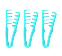 Peine de textura de 3 Stück, peine voluminizador de dientes anchos, herramienta de volumen, diseño sin costuras para dar volumen a la raíz y accesorio de aseo para una máxima elevación y peinado