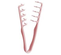 Peine de textura Peine de dientes ancho, peine de peinado con textura, pelo rizado, encantadora herramienta de peinado de volumen para el cabello, cubierta de costuras, peines de flequillo, accesorios