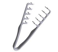 Peine de textura, peine volumizador de dientes anchos para peinar, herramienta para volumen en raíces, apto para cabello fino y peinado profesional