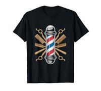 Peine de Tijeras de Peluquero con Dije Vintage Camiseta