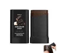 Peine de Tinte 2 en 1 para Retoca Raíces y Cubre Canas, Tinte Instantáneo para el Cabello con Peine Integrado, Resistente al Agua y Portátil para Hombres y Mujeres, Color Marrón