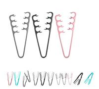 Peine de volumen de textura con dientes anchos para lifting y cuidado de las raíces del cabello, base de flequillo y cubierta de costuras. Peine profesional de peluquería para hombres y mujeres, ideal