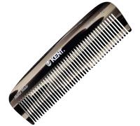 Peine desenredante de dientes anchos Kent 12T G - Peine de bolsillo hecho a mano para cabello grueso, rizado y ondulado - Peine de dientes grande