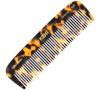 Peine desenredante de dientes anchos Kent, hecho a mano, para cabello grueso, rizado y ondulado. Peine grande para el cuidado del cabello, barba