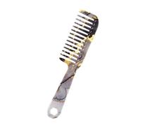 Peine desenredante de dientes anchos, peine de dientes grandes, práctico peine de peinado para cabello húmedo o seco