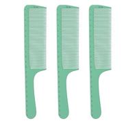 Peine desenredante para corte profesional del cabello previene la electricidad estática para el peinado de cabello largo y liso 3 piezas