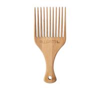Peine desenredante para el cabello rizado, voluminoso peineta para el cabello | Pick de madera natural, peine grueso para el pelo, púas desenredaderas para mujeres, hombres, hogar, desenredar