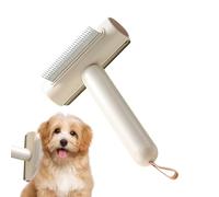 Peine desenredante para perros | Cepillo Anti- Con Retiro De Pelo | Herramienta Antinudos De Acero Inoxidable Para Perros Gatos Animales Domésticos Pequeños Medianos Grandes, Aseo Hogar Salón Pro