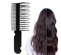 Peine desenredante - Peines de cola, peine de para burlas, aplicador de tinte para el cabello, peine de elevación para peluquería, gestión eficiente del cabello, desenredar y peinar la ducha