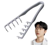 Peine desenredante voluminizador, herramienta de peinado para levantar el cuero cabelludo para la pelusa de la raíz y la definición de flequillo, dientes grandes espaciados anti encrespamiento, acceso