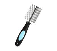 Peine doble MyPetCare para mascotas color Azul