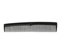 Peine Doble Púa FUSSY Antitirones, Peine Profesional con Puntas Redondeadas para Cabello Liso, Rizado o Teñido, Peinado Suave y Preciso sin Dañar el Cuero Cabelludo. Negro 180