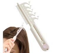 Peine dor de Cabello,Peine En Forma De V Sin Daño | Herramienta De Peluquería Anti Estático y Suavizante Para Uso Diario Mujeres Viajes Familia