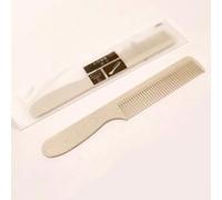 Peine ecológico de paja de 3 estilos para el cuidado del cabello, salón de belleza, viajes, camping (estilo C, cuenta, 50)