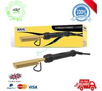 Peine Eléctrico Afro Wahl/Peine Alisador, Dorado/Negro