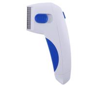 Peine eléctrico antipulgas para mascotas, suave y seguro, mata pulgas, herramienta eficaz para eliminar la caspa/manchas de cabello/eliminar pulgas (básico)