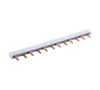 Peine eléctrico de 12 módulos para DPN, divisor 63A, aislado para mayor seguridad, eficiencia mejorada en la configuración del cableado (B)