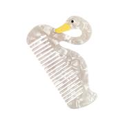 Peine ergonómico de criatura marina con dientes de acetato suaves, unisex, para niños y adultos, peine desenredante suave para niños
