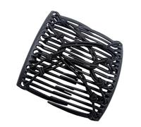 Peine extensible - Color clásico, tamaño 5 cm, peine doble de flexible, peinado rápido y sin esfuerzo, agarre fuerte durante todo el día, ajuste ajustable para cabello grueso y fino